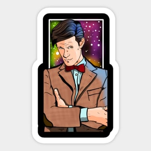 11th Doctor for the Umpteenth Time! Sticker